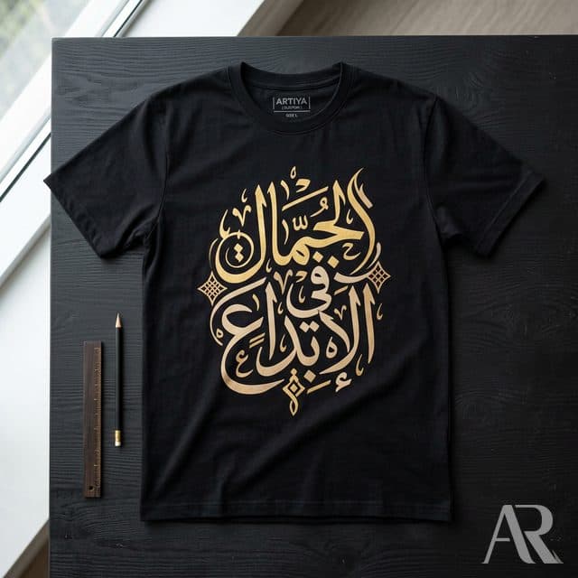 تيشيرت خط عربي